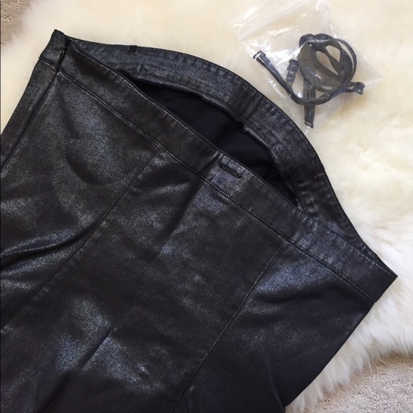 Armani Jeans Black Pearl Shimmering Mini Dress - Picture 4 of 8